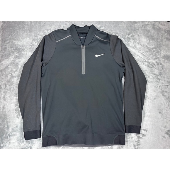 Nike Other - Nike Tiger Woods Collection Mens 1/4 Zip Golf Pullover Black 619756-010 Size M